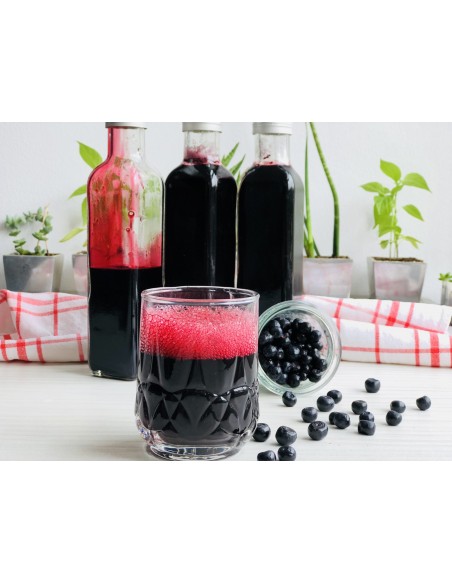 Suc presat la rece de Aronia 80 % si Afine 20 % produs 100 % NATURAL.